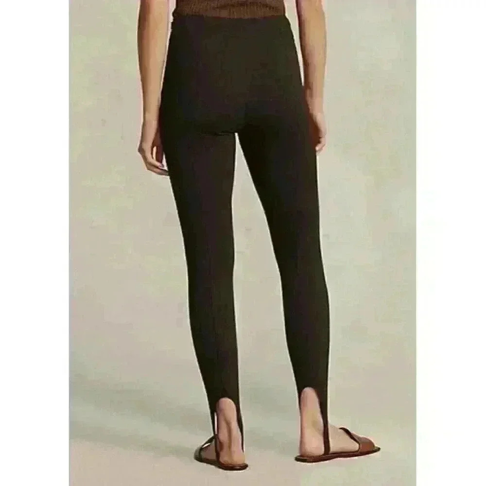 NEW! Polo Ralph Lauren Women's S Stirrup Stretch Side-Zip Legging NWT $298 - Picture 4 of 5